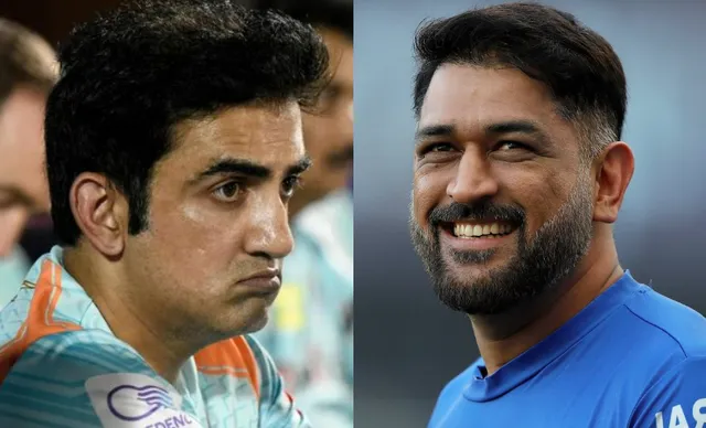 Gautam Gambhir and MS Dhoni