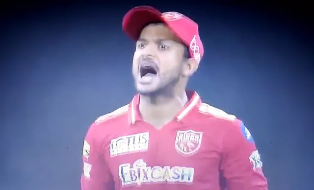 Watch: Mayank Agarwal shouts at fielder; loses his cool