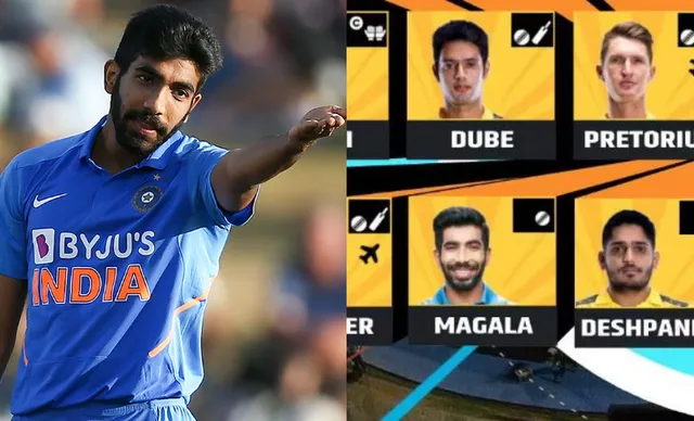 Jasprit Bumrah and MI vs CSK game