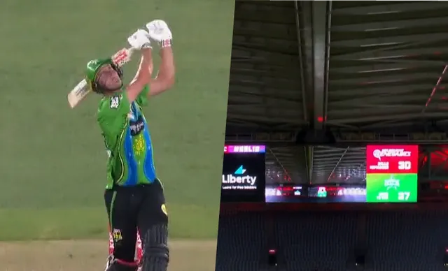 'Kya Bakwas Hai' - Controversy sparks as Beau Webster claims six after hitting 'roof-top' off Tom Rogers in a BBL match