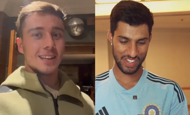 Dewald Brevis and Tilak Varma