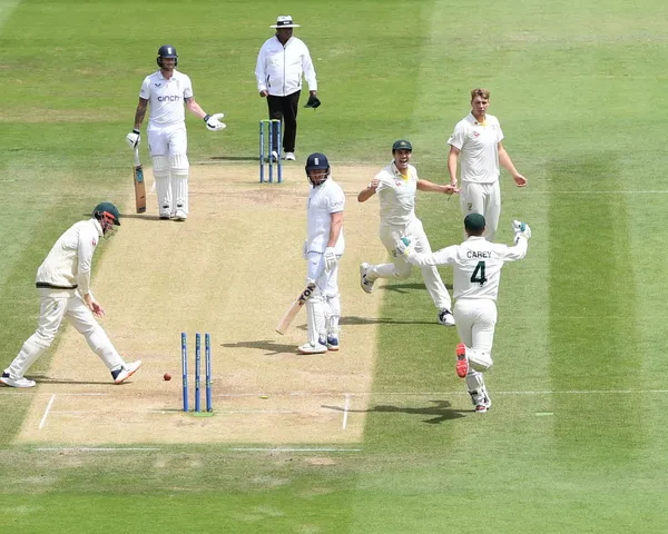 Bairstow on Ashes run-out!