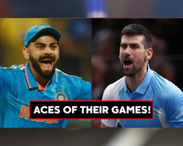 Virat Kohli and Novak Djokovic