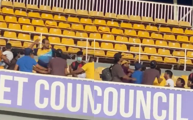 Fight in Asia Cup 2023