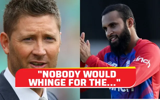 Michael Clarke and Adil Rashid