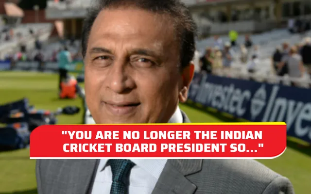 Sunil Gavaskar