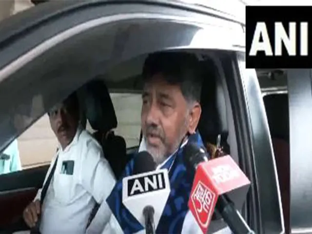 Karnataka Deputy Chief Minister DK Shivakumar (Photo/ANI)
