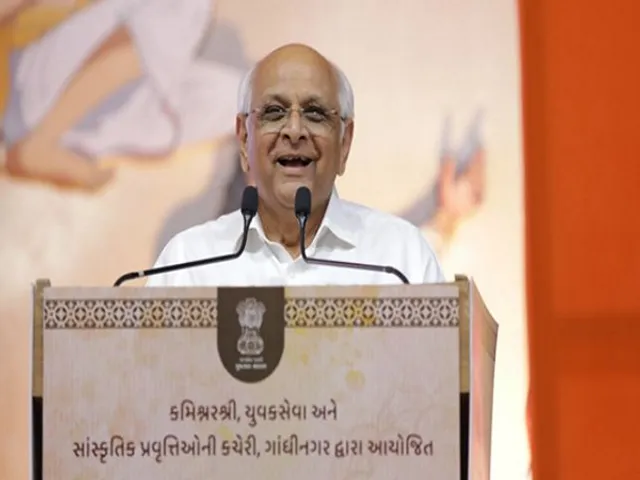 Gujarat Chief Minister Bhupendra Patel (File photo/ANI)
