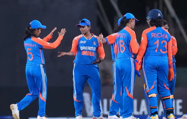 Team India celebrating