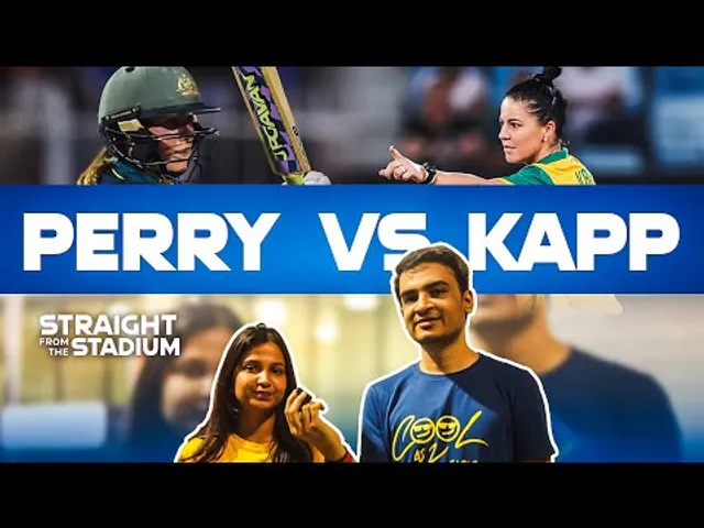 Who won the battle between Ellyse Perry and Marizanne Kapp? | Straight from the Stadium #AUSvSA