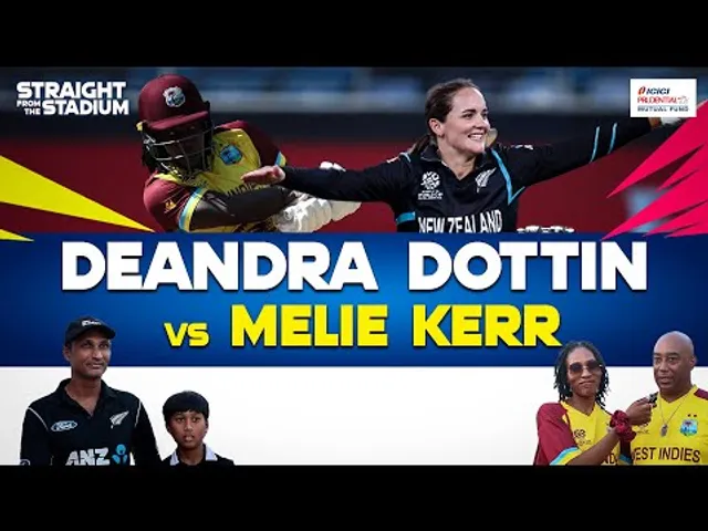 Melie Kerr vs Deandra Dottin | Battle of Allrounders in Straight from the Stadium