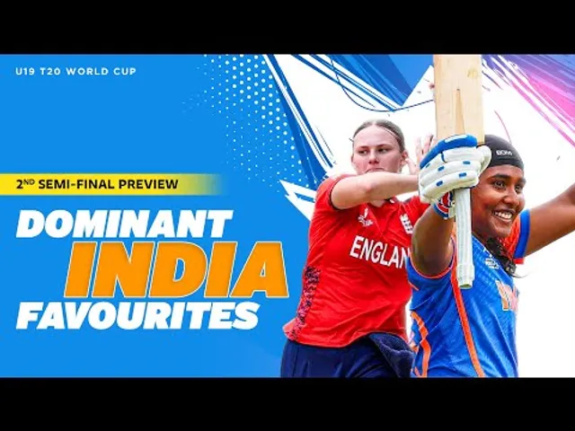 Dominant India on a mission. Can England stop them? | Semi-Final 2 Preview | U19 T20 World Cup