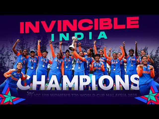 Back-to-back U19 T20 World Cup titles for India | U19 T20 World Cup 2025 final