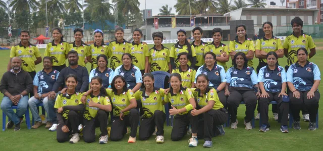 Vanitha 77, Radha-Debasmita six help KiNi RR's Falcons T20 Tournament win, put Herons in a fix