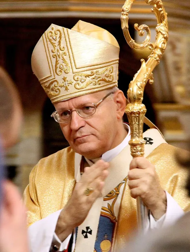 Cardinal Péter Erdő was ordained as a priest in 1975 and has a doctorate in theology. He will be a top pick among conservatives. Wikimedia, CC BY-SA