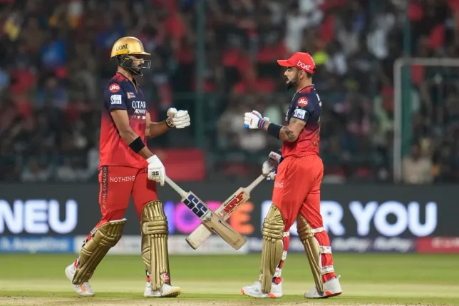 virat kohli and Devdutt Padikkal