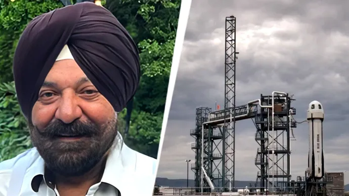 From Agra to edge of space: Arvi Bahal to fly on Jeff Bezos' Blue Origin  spaceflight - India Today