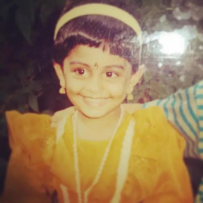 Meera Nandan Childhood photo ng 1