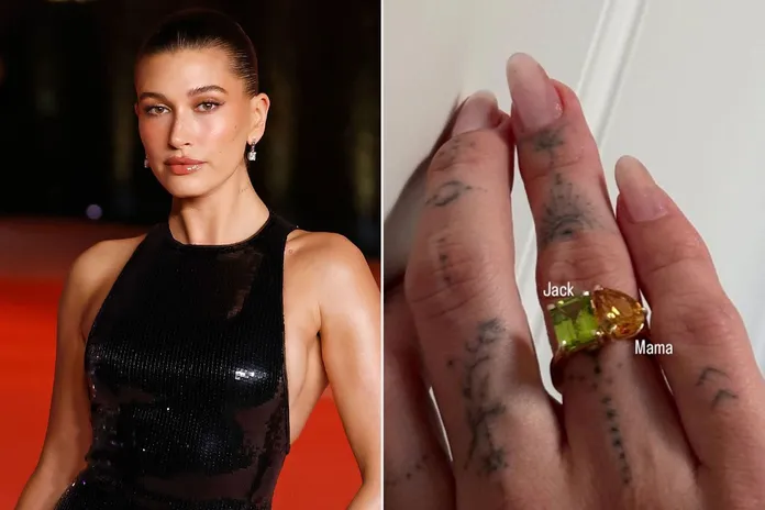 Hailey-Bieber-new-ring-122224-73103bce78284bc9a30272b7a0d7f018