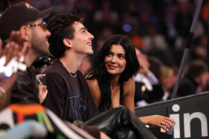 Timothée Chalamet and Kylie Jenner are 'practically…