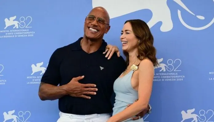 The Rock' stars opposite Emily Blunt in wrestling biopic at Venice Film  Fest | Philstar.com
