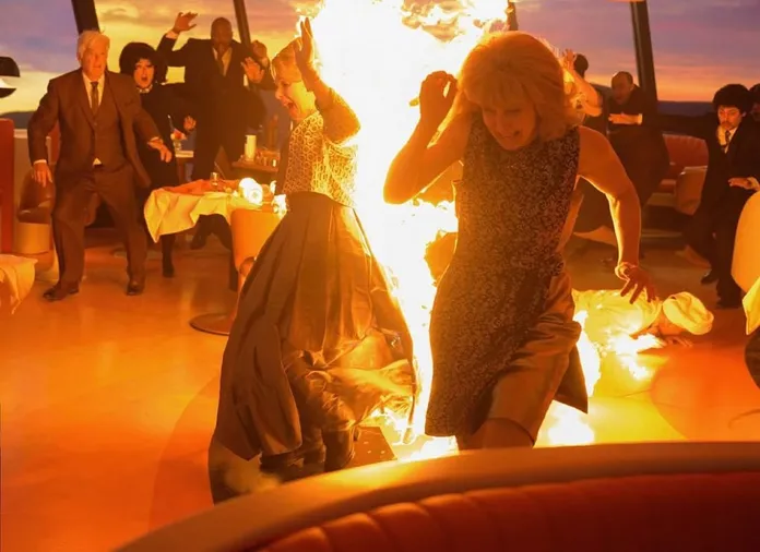 Final Destination Bloodlines» broke the world's strangest record by setting  a pensioner on fire