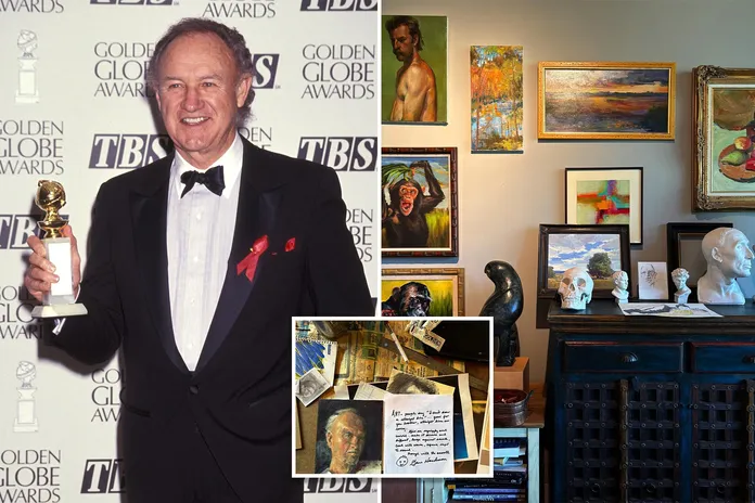 Memorabilia from Gene Hackman's storied career, including 3 Golden Globes,  to be auctioned off
