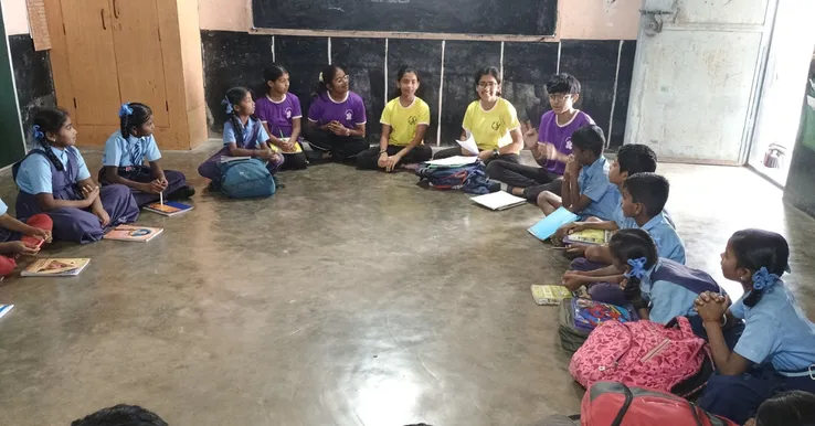 During her experiential learning project, Haasini observed how memorisation affected comprehension in classrooms.