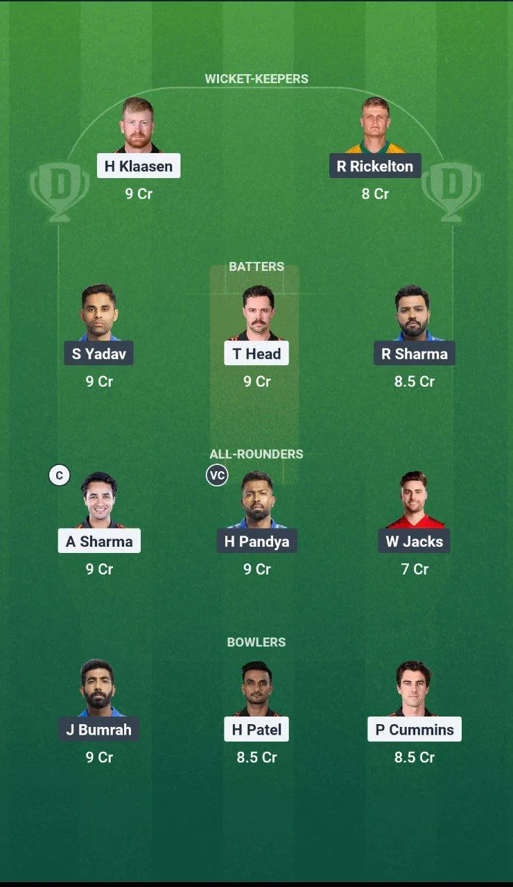 SRH vs MI 