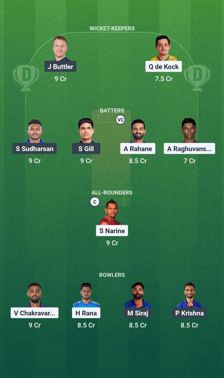 KKR vs GT