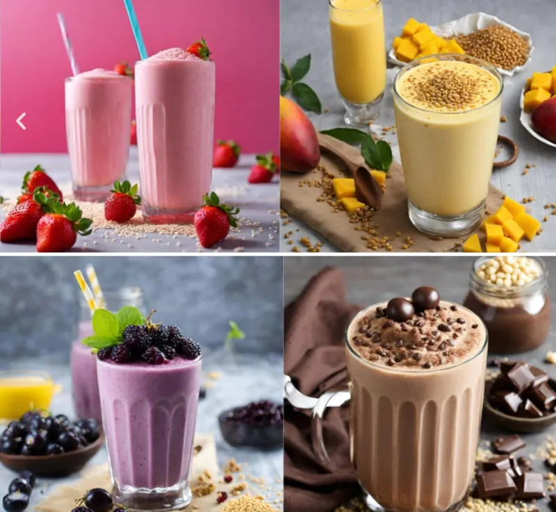 smoothies from millets