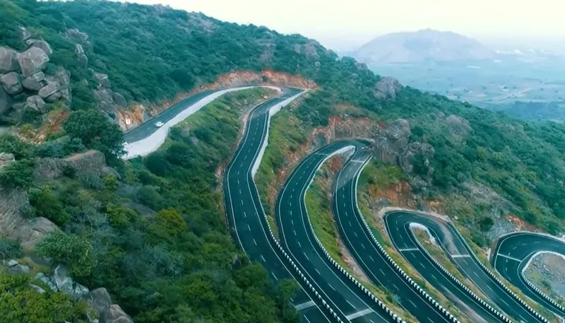The Ghat road