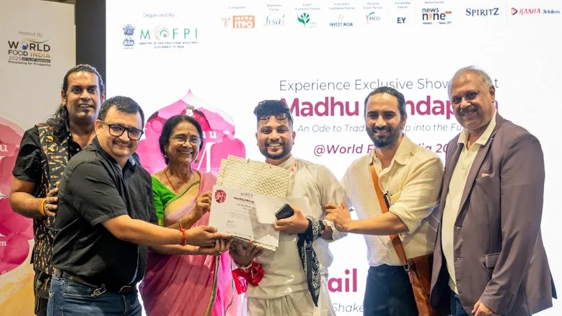 Sandeep Kumar Winner of Madhu mandapam Barents Cocktail competition