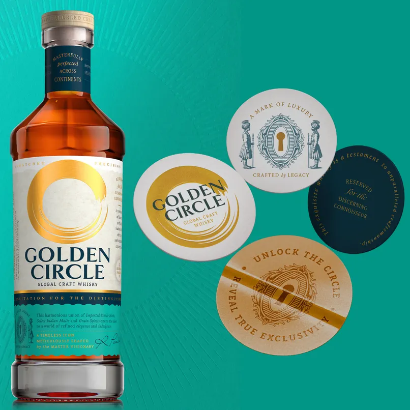 Golden Circle packing