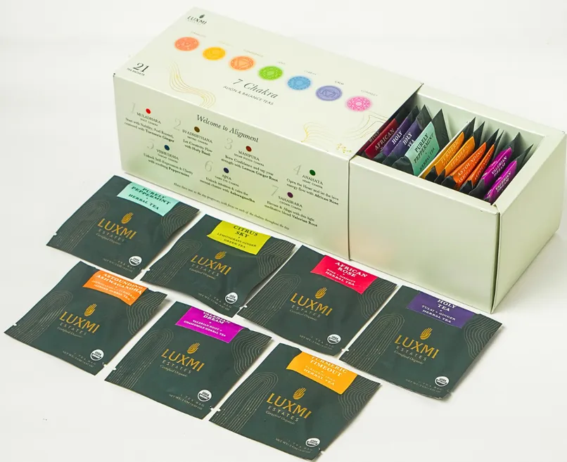 Luxmi 7 chakra Tea Gift Box