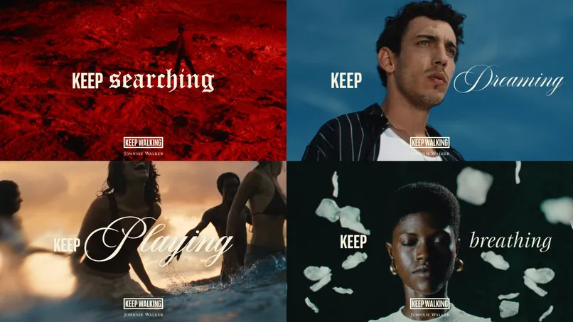 Johnnie Walker Keep Walking campaign