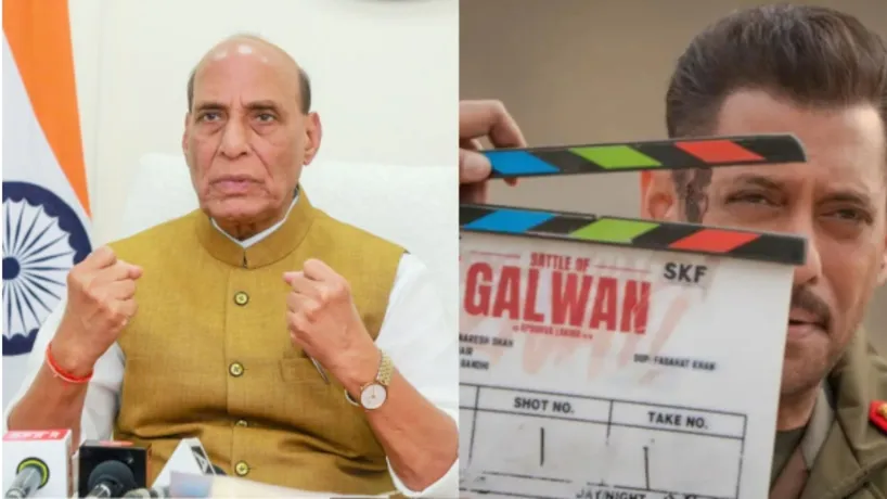 Salman Khan and rajnath singh