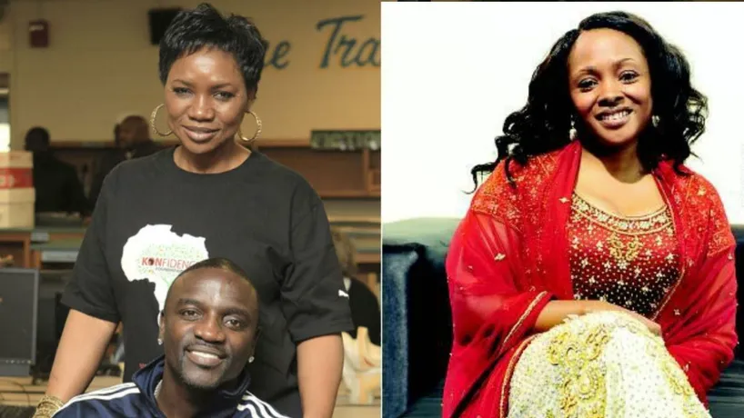 Akon and Tomeka Thiam