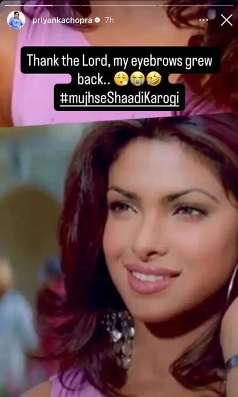 Priyanka Chopra's look from Mujhse Shaadi Karogi.
