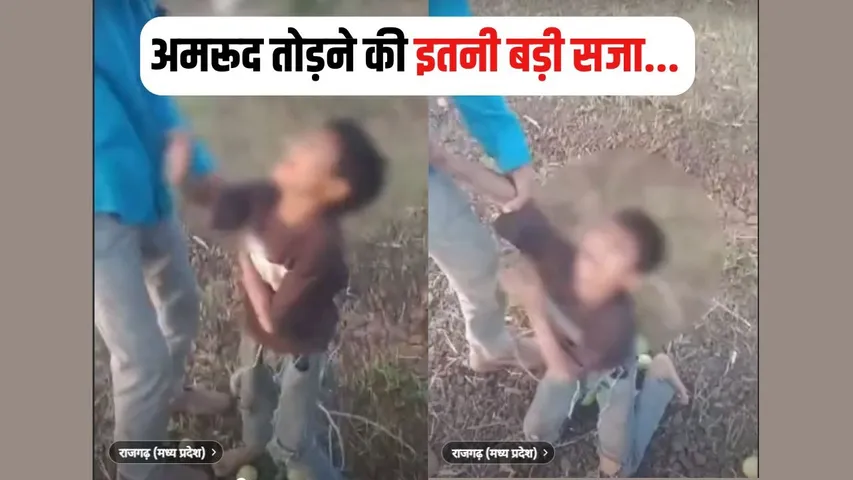Rajgarh Child Beating Video