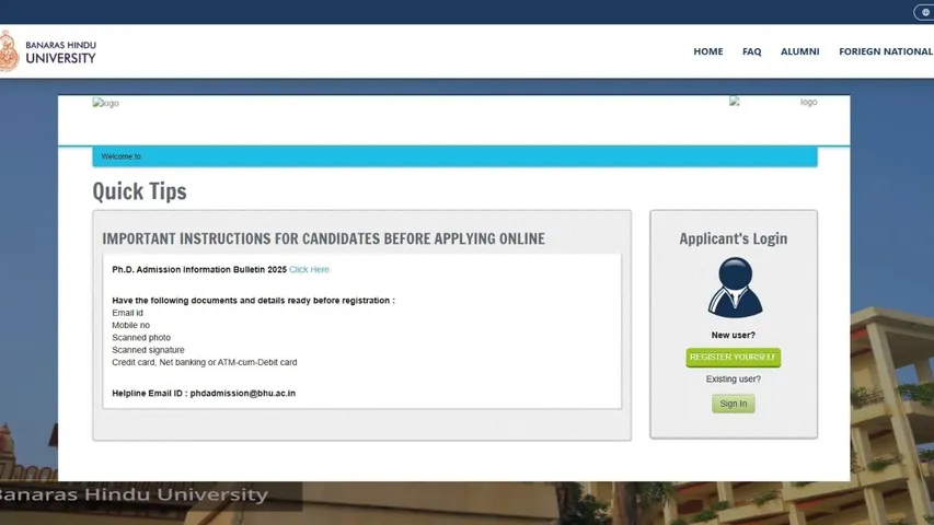 bhu-phd-admission-2026-registration-eligibility-important-dates hindi news zxc