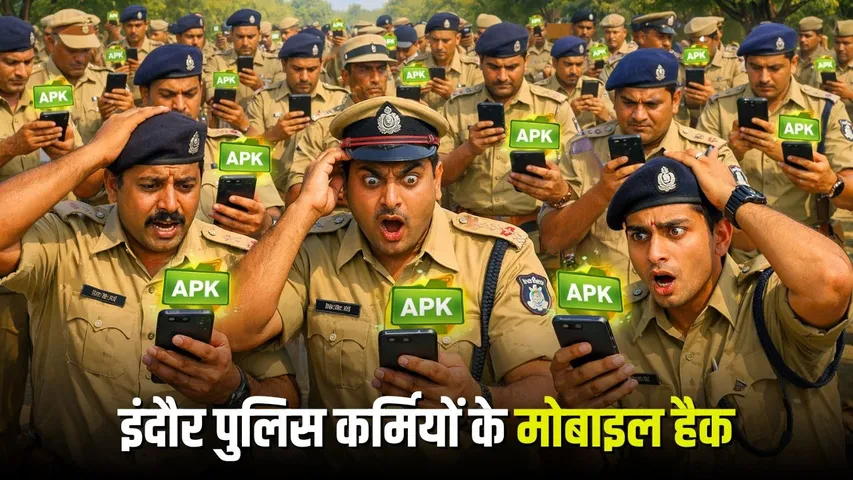 Cyber Attack Indore Police