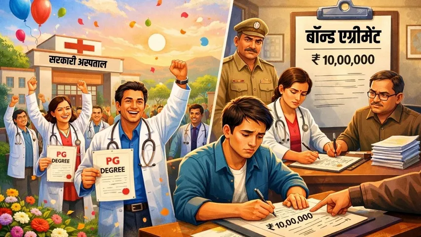 MP Government PG Doctor Bond Rule