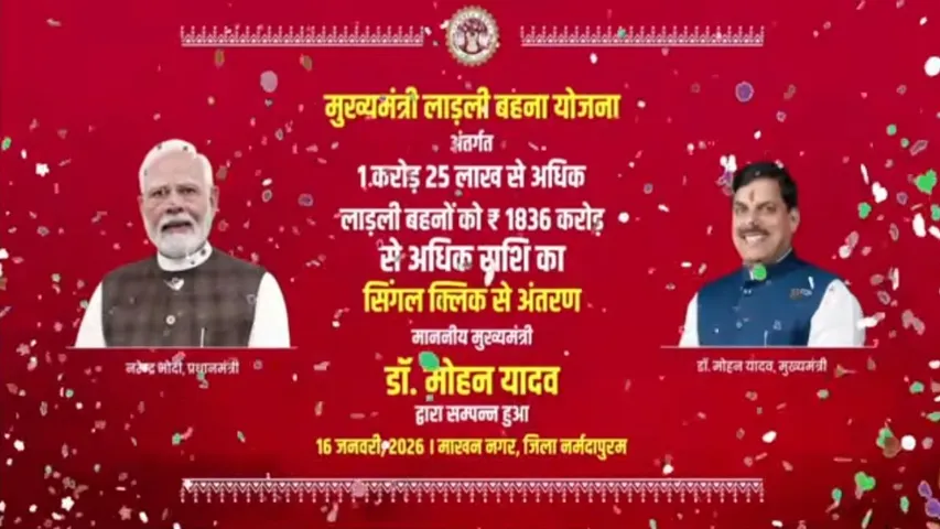 Ladli Behna Yojana 16 January 2026