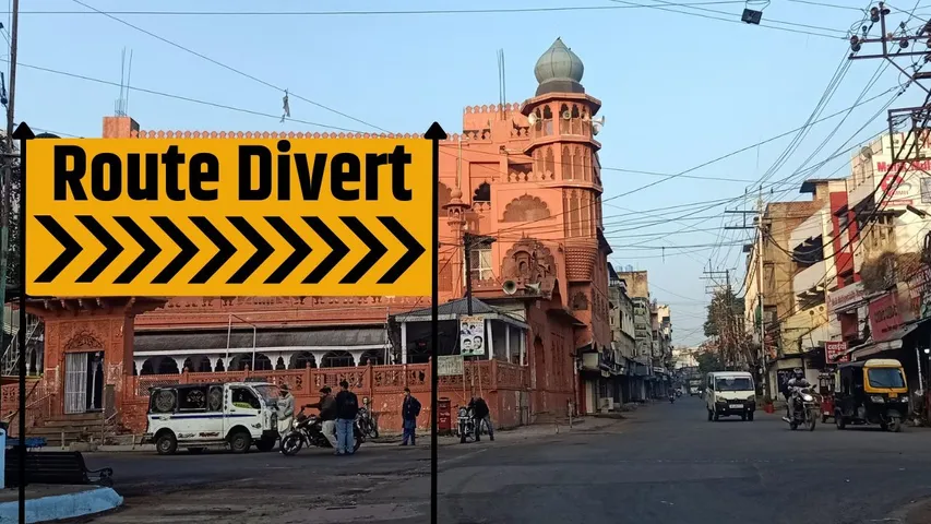 Bhopal Route Divert