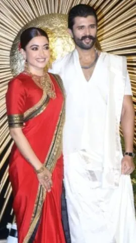 rashmika mandanna vijay reception party