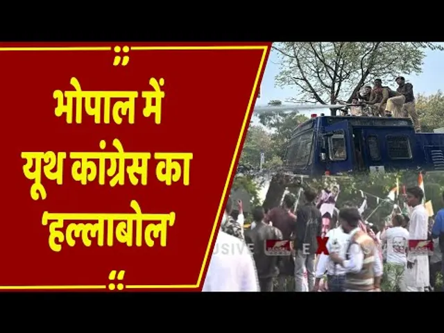 MP Youth Congress: भोपाल में यूथ कांग्रेस का ‘हल्लाबोल’, वोट चोरी के आरोप पर शक्ति प्रदर्शन