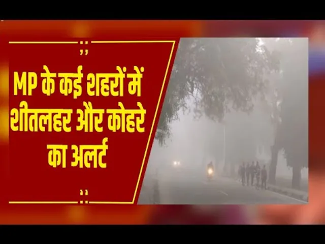 Weather News : MP में फिर शीतलहर का दौर जारी, 5 जिलों में कोल्डवेव, 22 जिलों में घने कोहरे का अलर्ट