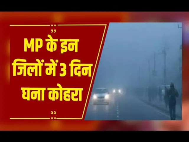 MP Weather : MP में घटी रात की ठंड, अगले 3 दिन छाया रहेगा घना कोहरा