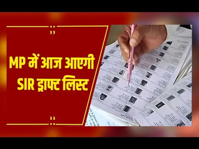 MP में आज आएगी SIR ड्राफ्ट लिस्ट, रायपुर की 7 सीटों पर 5 लाख मतदाताओं के नाम कटने का संकट